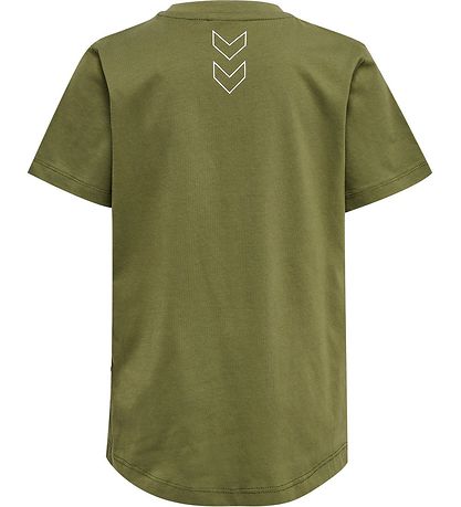Hummel T-shirt - hmlMarcel - Capulet Olive