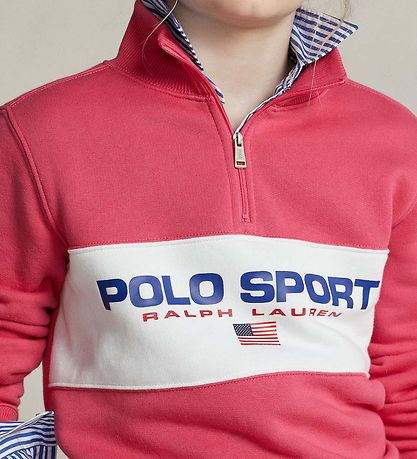 Polo Ralph Lauren Sweatshirt m. Lynls - Polo Sport - Pink m. Pr