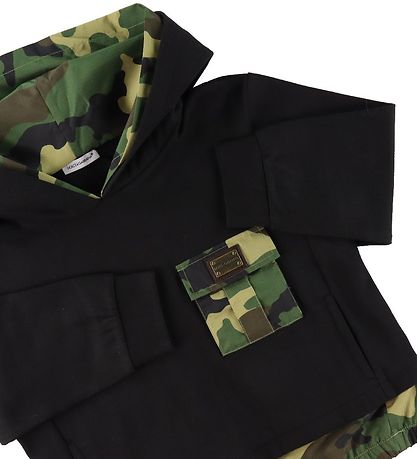 Dolce & Gabbana Httetrje - Reborn To Live - Sort/Camouflage