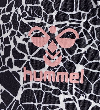 Hummel Top - hmlNanna - Sort/Hvid