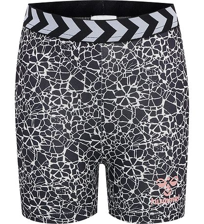 Hummel Shorts - hmlMimmi - Sort/Hvid