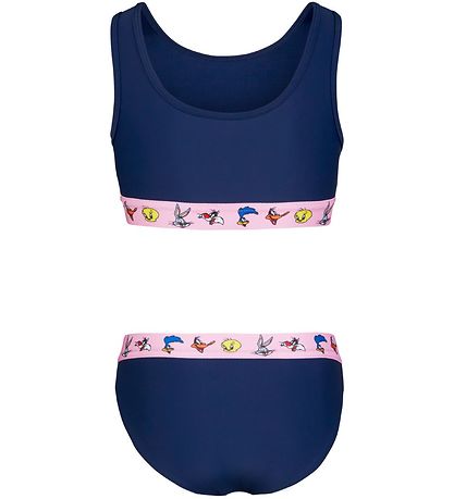 Fila Bikini - Lsben - Medieval Blue m. Looney Tunes