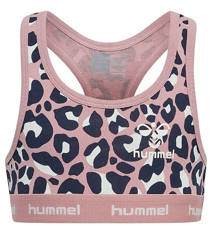 Hummel Top - hmlCarolina - 2-pak - Woodrose/Black Iris