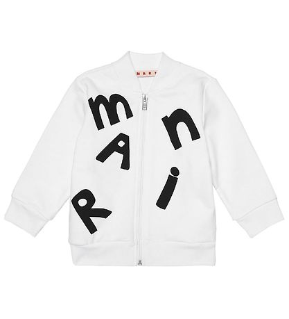 Marni Cardigan - Hvid/Sort