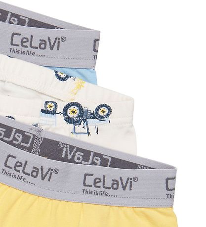 CeLaVi Boxershorts - 3-pak - Dream Blue