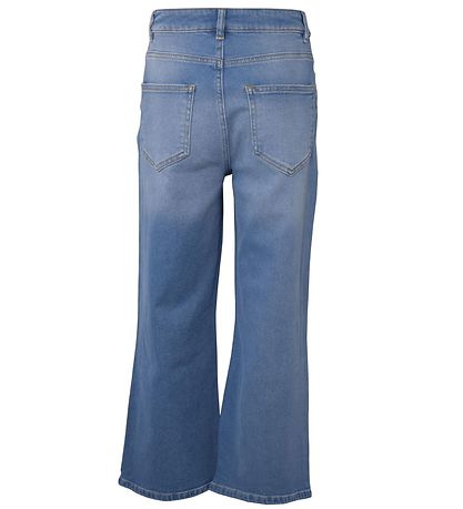Hound Jeans - Wide Denim w. Holes - Medium Blue