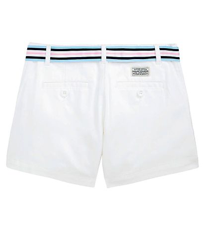 Polo Ralph Lauren Shorts - Classics - Hvid m. Blte