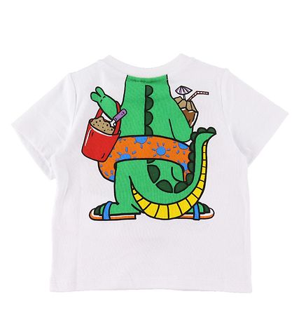 Stella McCartney Kids T-shirt - Hvid m. Tryk