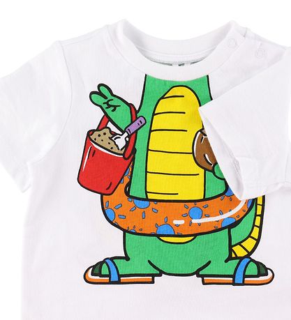 Stella McCartney Kids T-shirt - Hvid m. Tryk