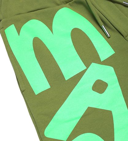 Marni Sweatpants - Khaki/Neongrn