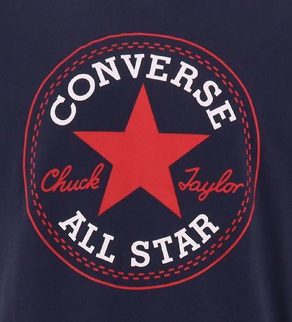 Converse T-shirt - Obsidian/Enamel Red