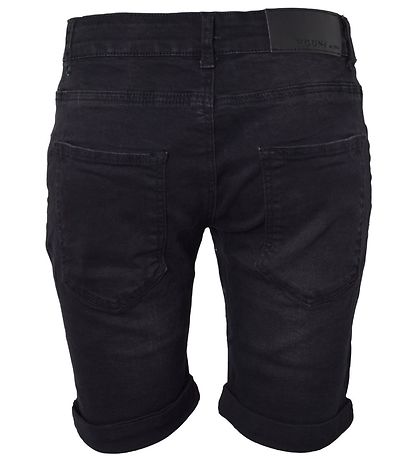 Hound Shorts - Straight - Black Denim