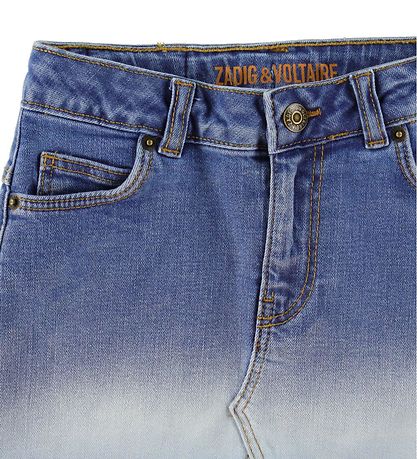 Zadig & Voltaire Nederdel - Denim - Stone Bicolor