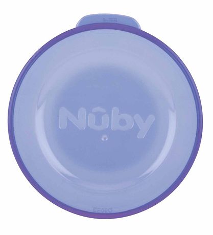 Nuby Drikkekop m. Håndtag - 240ml -Lilla m. Print