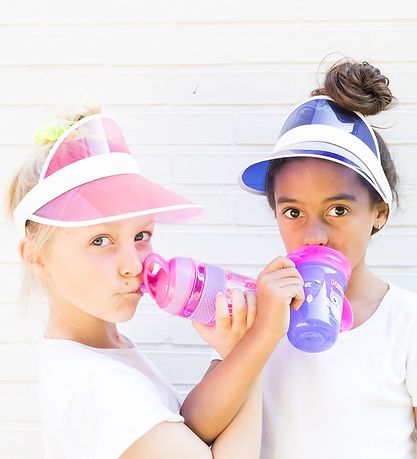 Nuby Drikkekop m. Håndtag - 240ml -Lilla m. Print