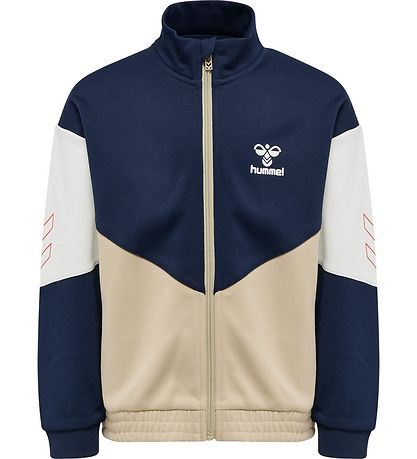 Hummel Cardigan - hmlRane - Navy/Beige