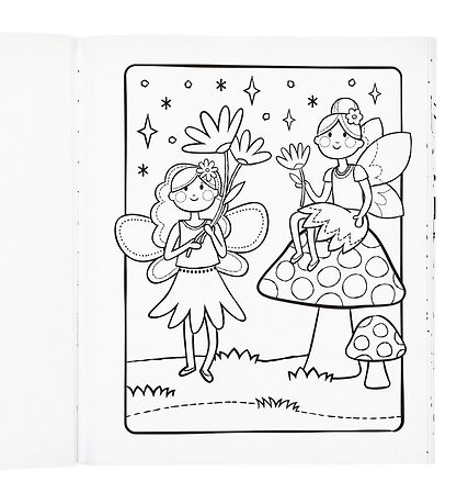 Ooly Malebog - 31 sider - Princesses & Fairies