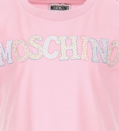 Moschino T-shirt - Lyserd m. Logo