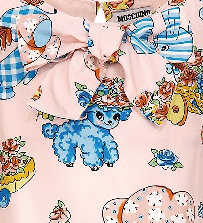 Moschino Top - Rosa m. Print