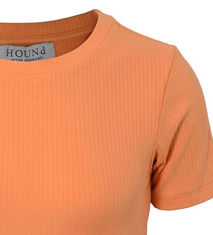 Hound T-shirt - Rib - Apricot