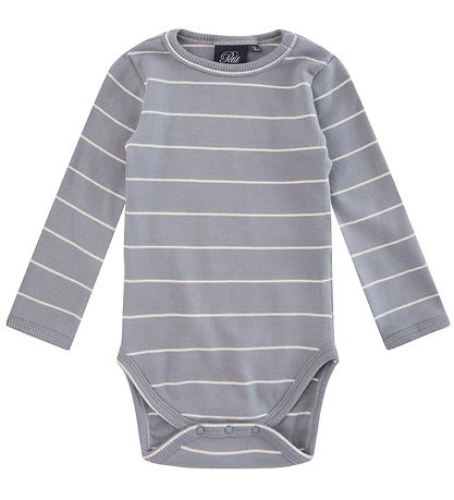 Petit by Sofie Schnoor Body l/ - Stribet - Stone Blue