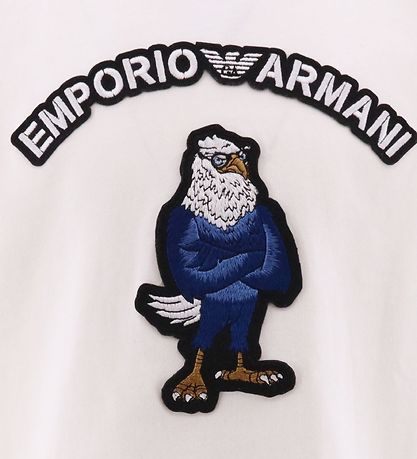 Emporio Armani T-shirt - Hvid m. rn