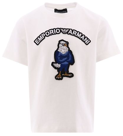 Emporio Armani T-shirt - Hvid m. rn