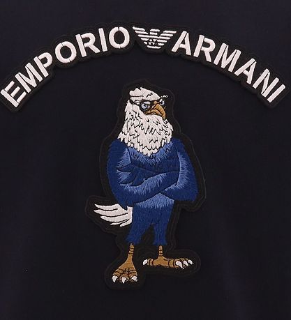 Emporio Armani T-shirt - Navy m. Ørn