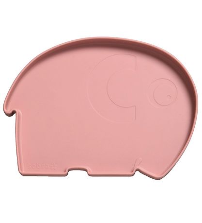 Sebra Tallerken - Silikone - Fanto - Blossom Pink