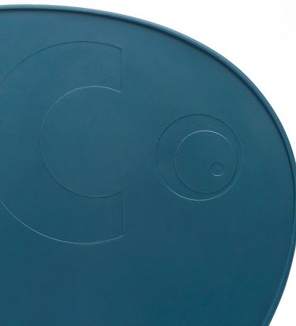 Sebra Dækkeserviet - Silikone - Fanto - Nordic Blue