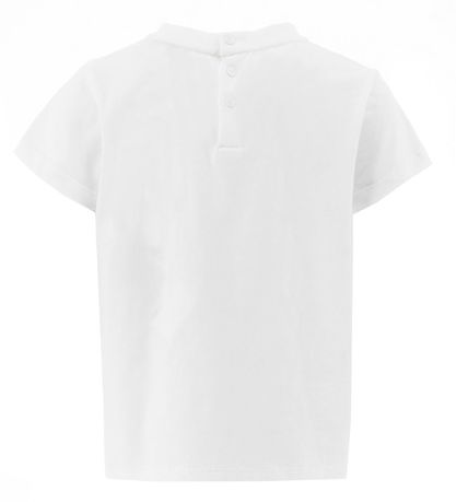 Emporio Armani T-shirt - Hvid m. Print