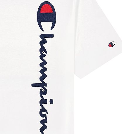 Champion Fashion T-shirt - Hvid m. Logo