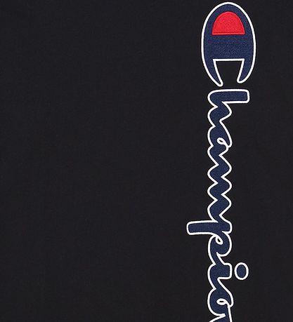 Champion Fashion T-shirt - Sort m. Logo