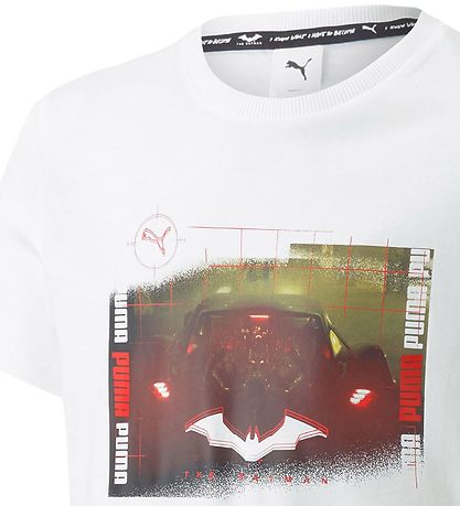 Puma T-shirt - Batman - White