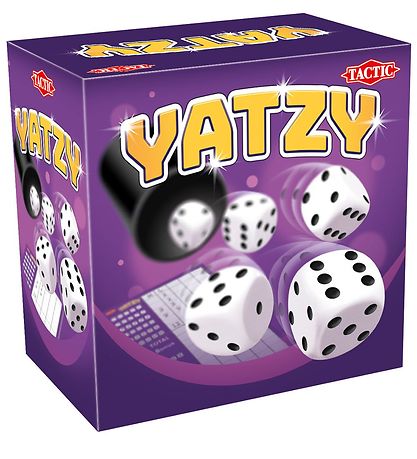 TACTIC Spil - Yatzy m. Raflebæger