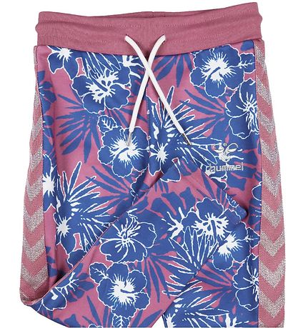 Hummel Sweatpants - hmlFlowery - Heather Rose