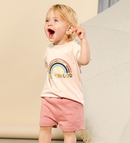 The New Siblings Sweatshorts - Cea - Dusty Rose