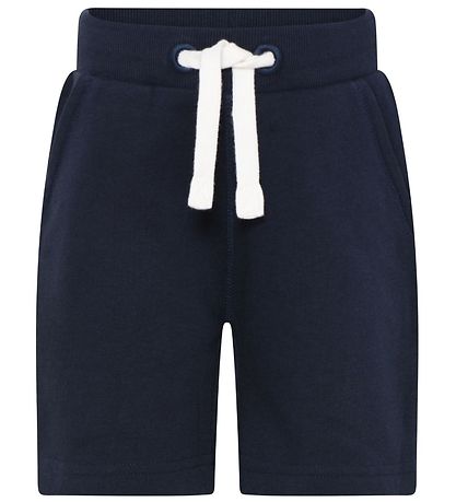 Minymo Shorts - 2-Pak - Grey Melange/Navy