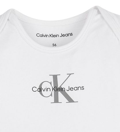 Calvin Klein Body k/ - Monogram - Bright White