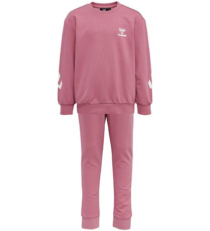 Hummel Sweatsæt - hmlVenti - Heather Rose