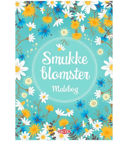 TACTIC Malebog - Smukke Blomster