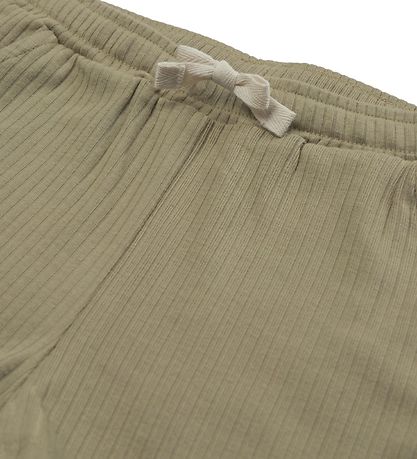 Petit by Sofie Schnoor Shorts - Rib - Dusty Green