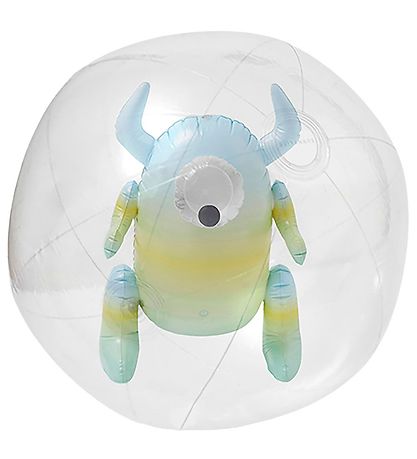 SunnyLife Badebold - 32 cm - 3D - Monty The Monster