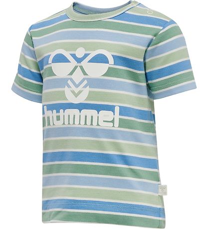 Hummel T-shirt - hmlPELLE - Grayed Jade