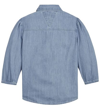 Tommy Hilfiger Skjorte - Light Blue Cloth