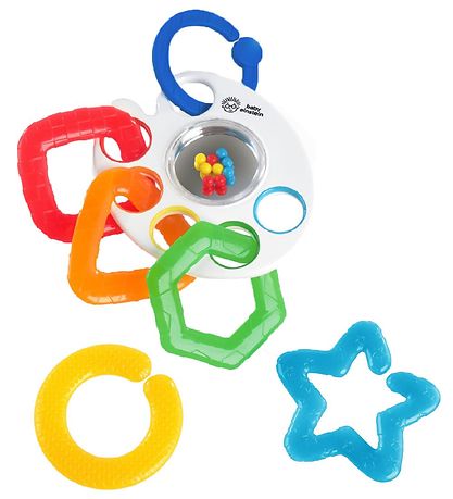 Baby Einstein Rangle m. Bideringe - Shake, Rattle & Soothe - Hvi