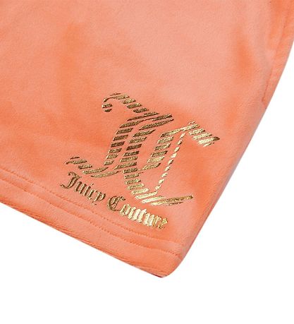 Juicy Couture Shorts - Velour - Sommer Neon Orange