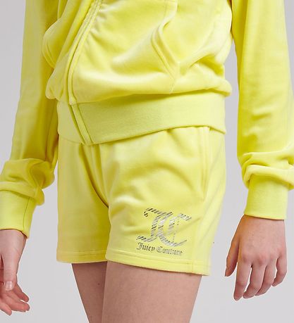 Juicy Couture Shorts - Velour - Yellow Pear