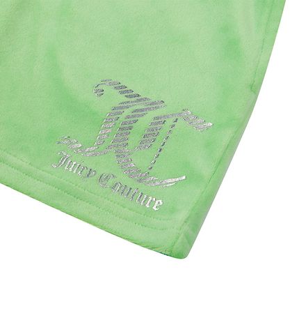 Juicy Couture Shorts - Velour - Green Ash