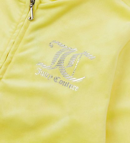 Juicy Couture Cardigan - Velour - Yellow Pear